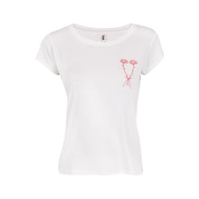 Cargar imagen en el visor de la galería, Polo para Mujer DVK T-SHIRT FLOR BL
