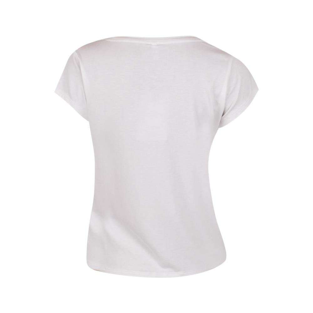 Polo para Mujer DVK T-SHIRT FLOR BL