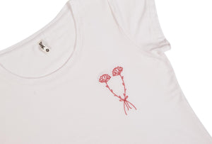 Polo para Mujer DVK T-SHIRT FLOR BL