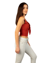 Cargar imagen en el visor de la galería, Camisa para Mujer DVK MANGA CERO MAGNOLIA ORG1
