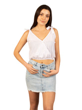 Cargar imagen en el visor de la galería, Camisa para Mujer DVK MANGA CERO CAYU BLC
