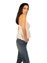 Cargar imagen en el visor de la galería, Camisa para Mujer DVK MANGA CERO HELECHO BONE
