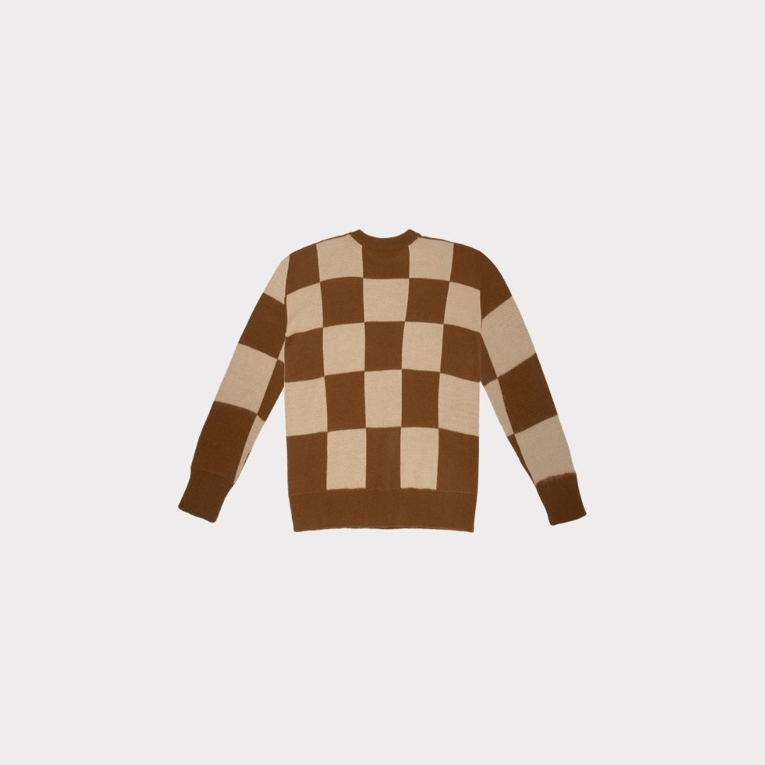 Sweater DSTW DUNK RACING KNIT DSTW-SW-0003 Beige