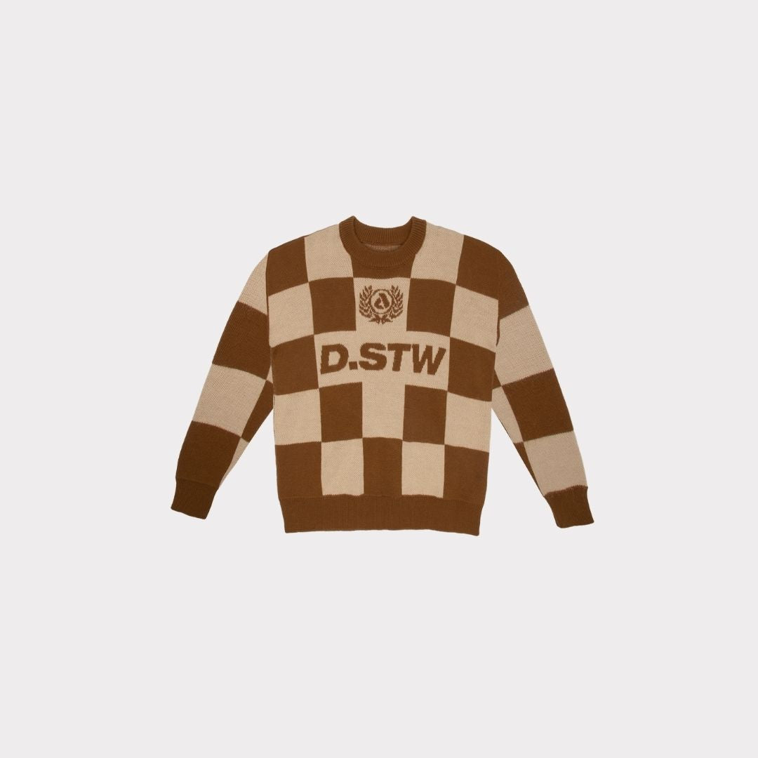 Sweater DSTW DUNK RACING KNIT DSTW-SW-0003 Beige