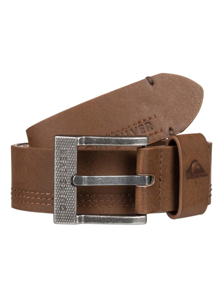 Correa para Hombre QUIKSILVER LEATHER STITCH UPDATE BRN