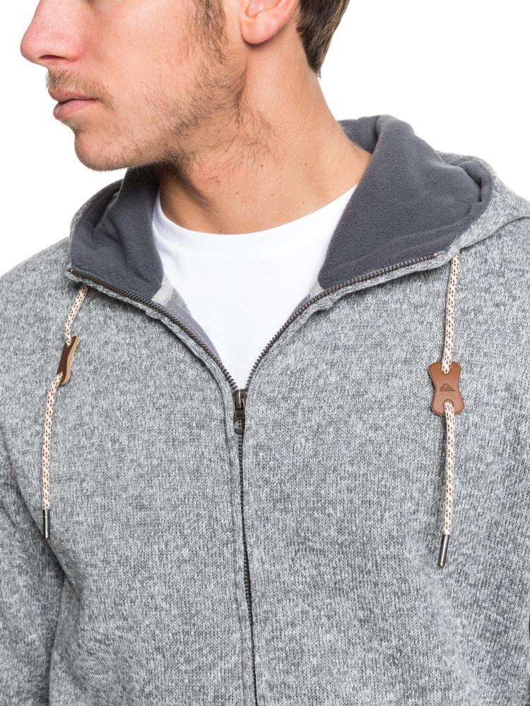 Polera para Hombre QUIKSILVER CON ZIP KELLER ZIP HOODED ZIP-UP KPVH