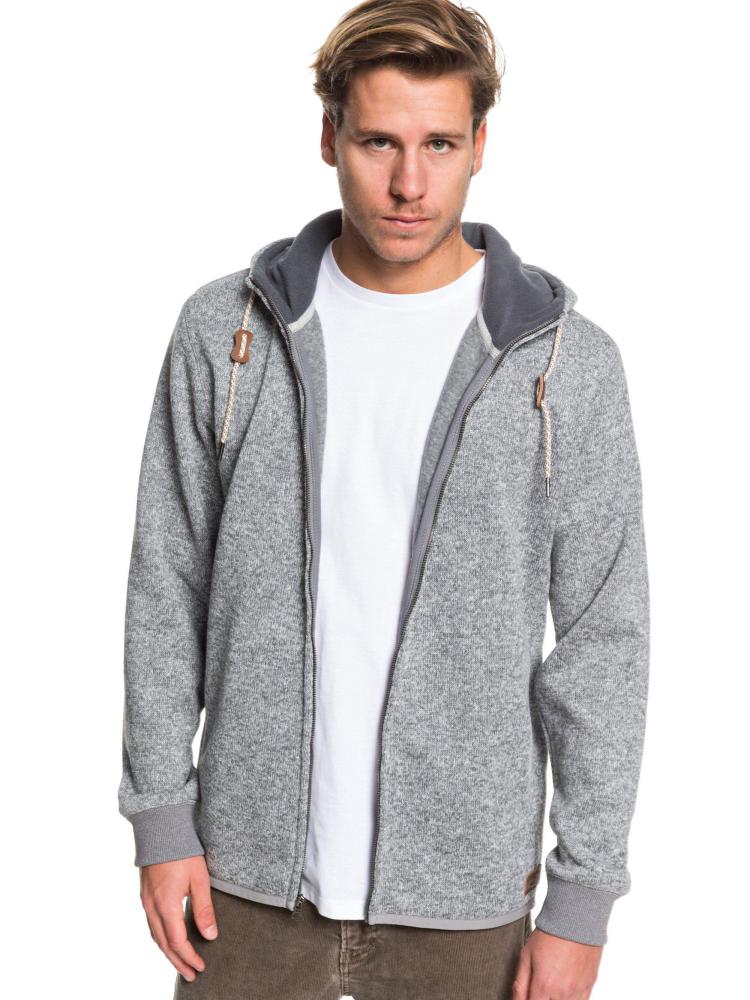 Polera para Hombre QUIKSILVER CON ZIP KELLER ZIP HOODED ZIP-UP KPVH