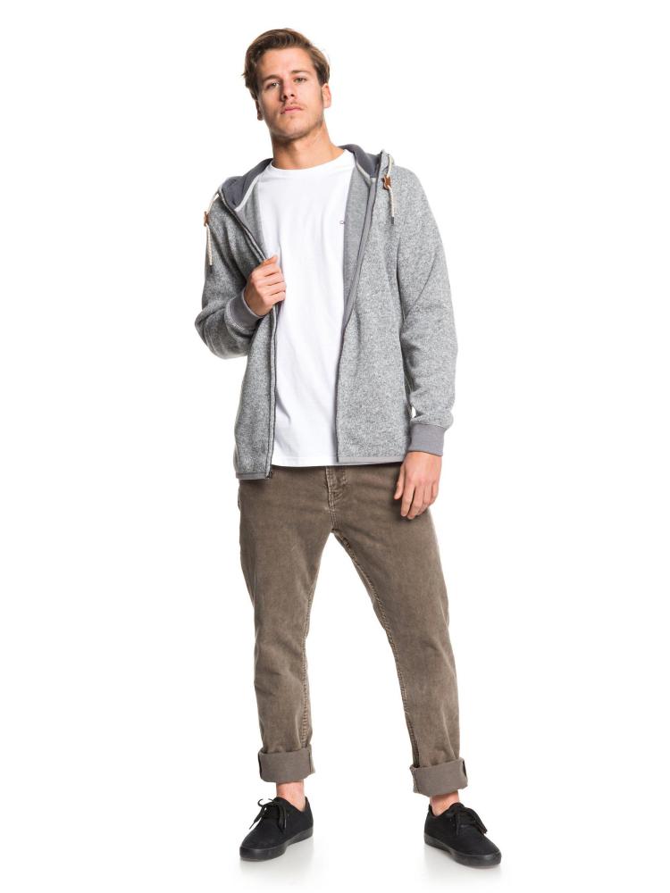 Polera para Hombre QUIKSILVER CON ZIP KELLER ZIP HOODED ZIP-UP KPVH