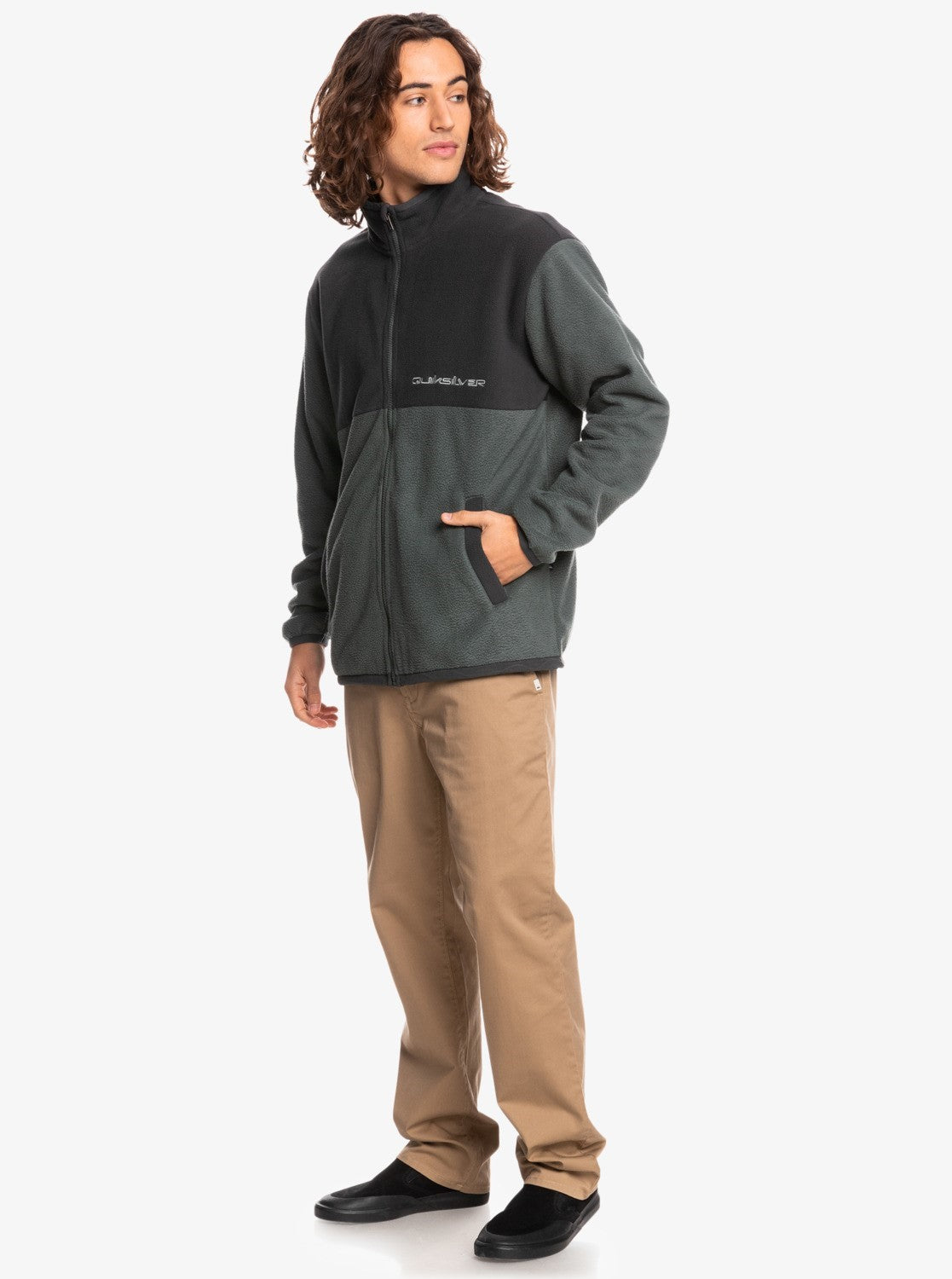 Casaca para Hombre QUIKSILVER CON ZIP CLEAN COASTS KRN0