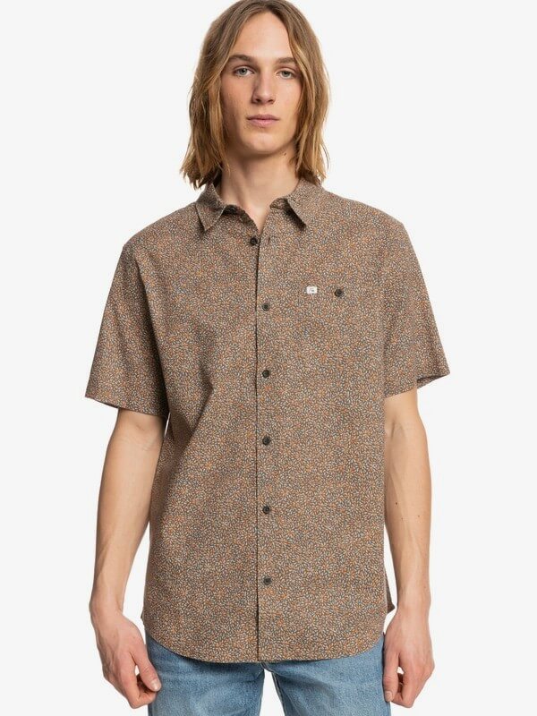 Camisa para Hombre QUIKSILVER SHIRT SS MINI TRIP TZC6