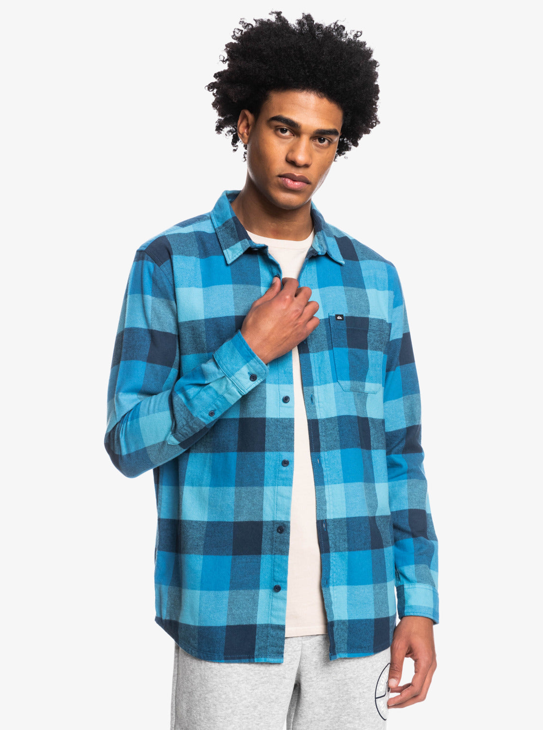 Camisa para Hombre QUIKSILVER SHIRT LS MOTHERFLY BJP1