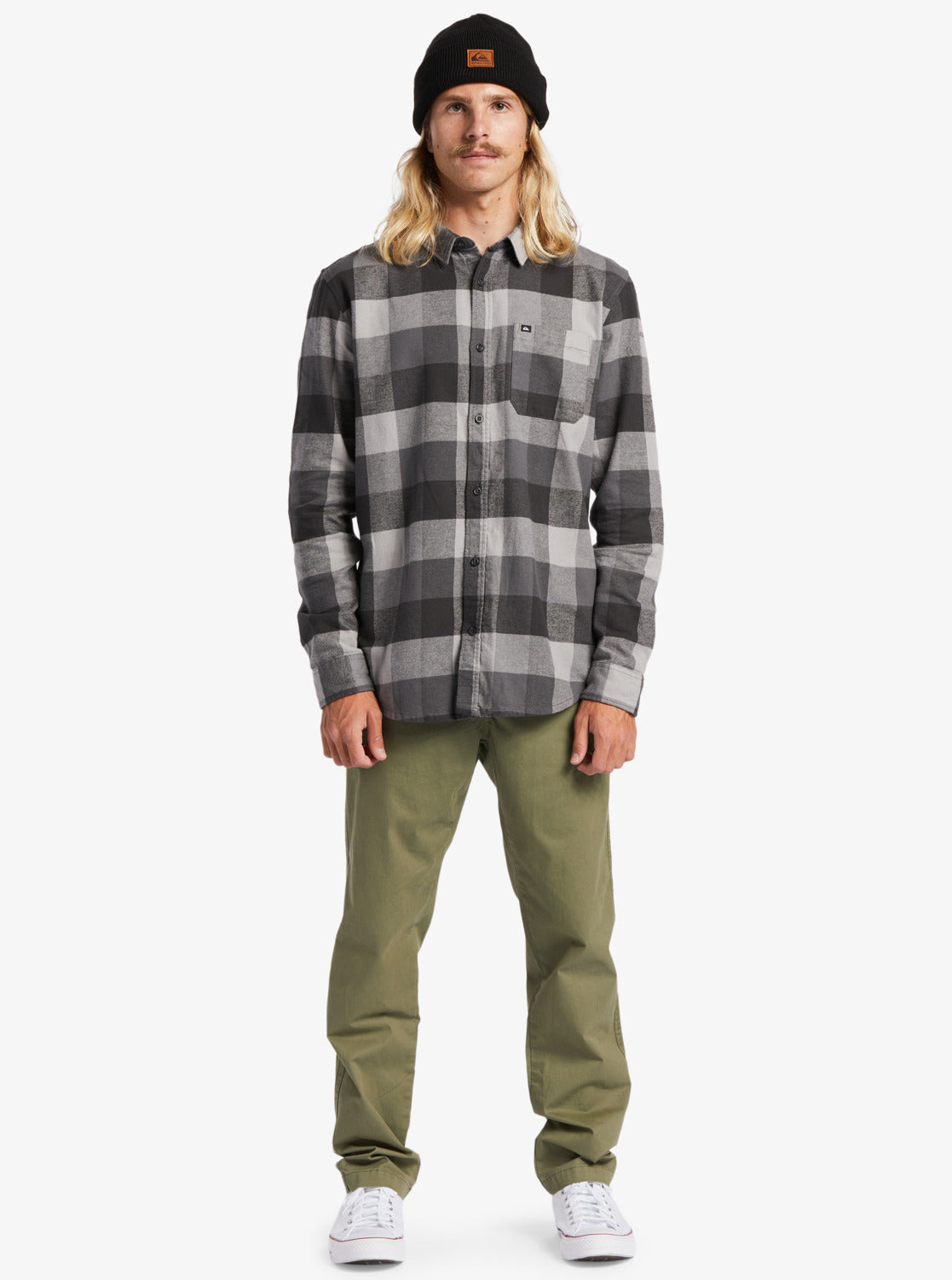 Camisa para Hombre QUIKSILVER SHIRT LS MOTHERFLY KZM2