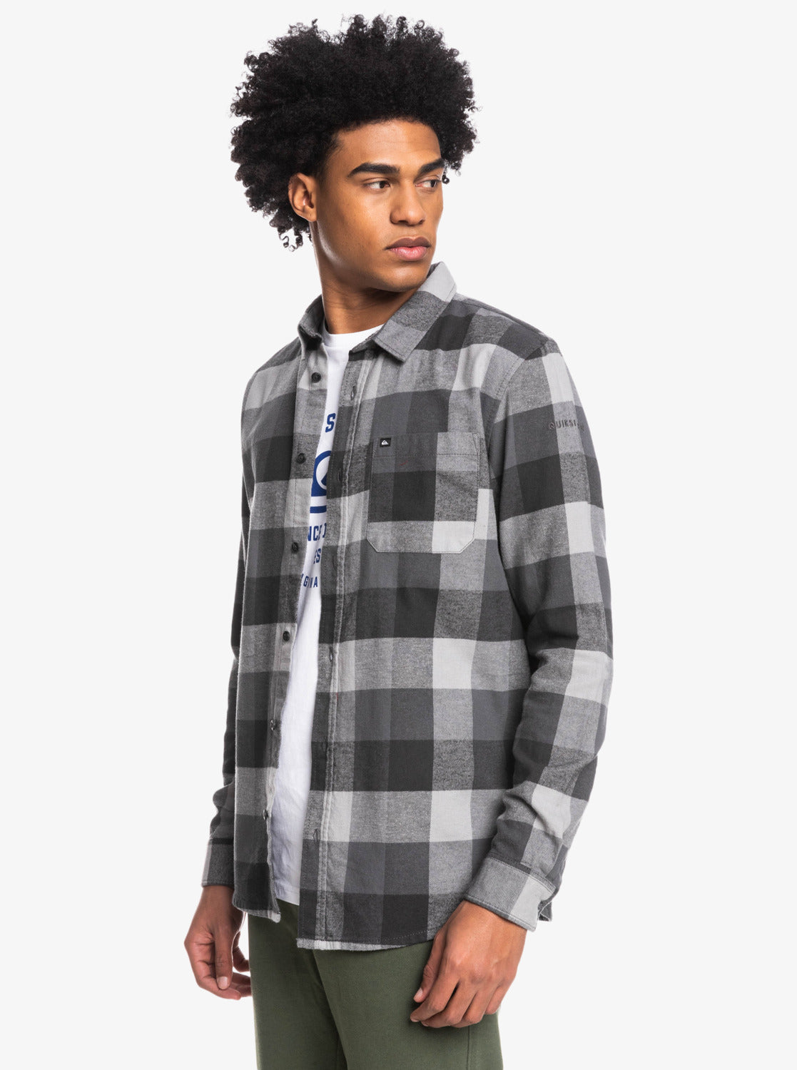 Camisa para Hombre QUIKSILVER SHIRT LS MOTHERFLY KZM2