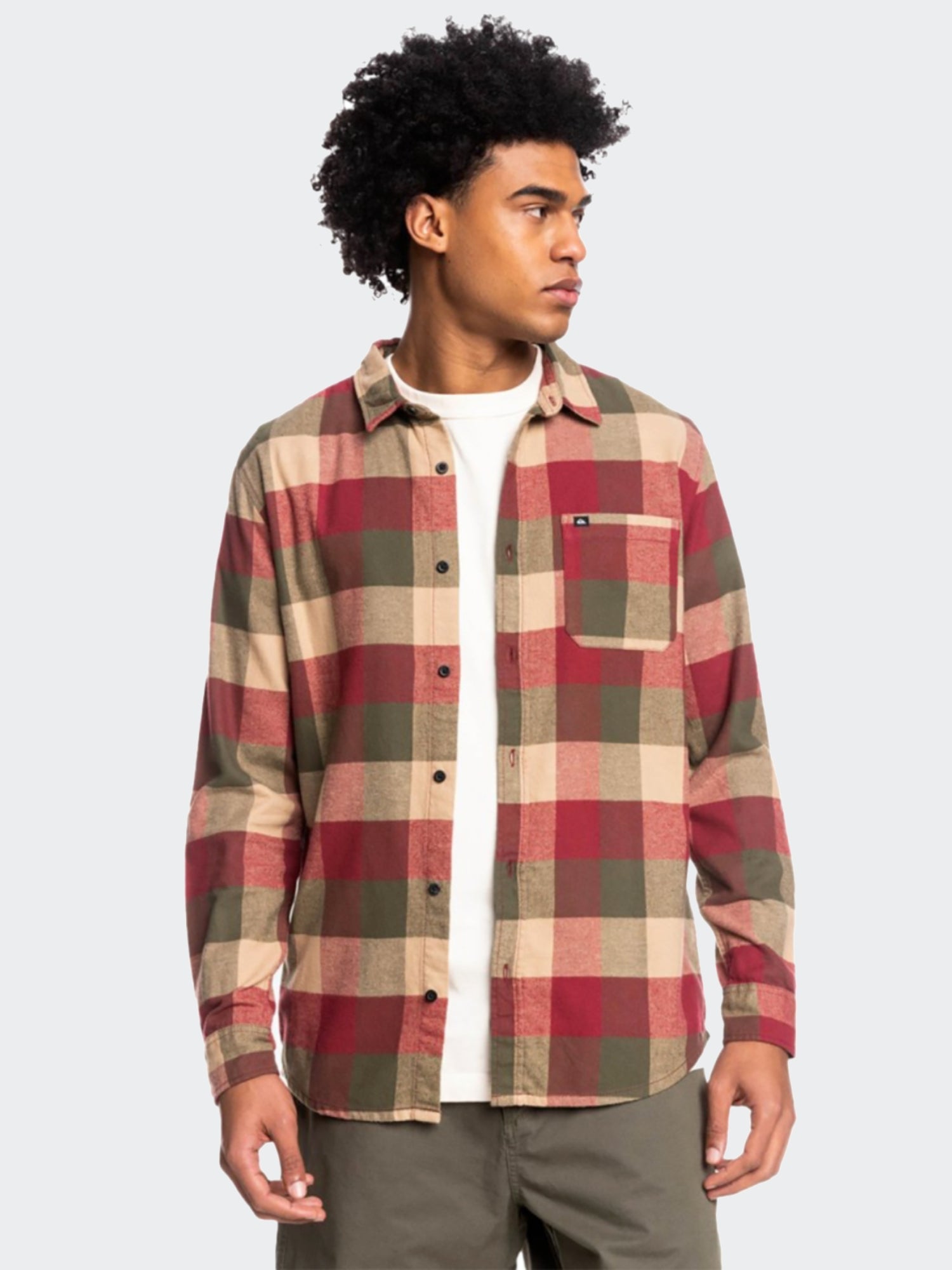 Camisa para Hombre QUIKSILVER SHIRT LS MOTHERFLY RRG1