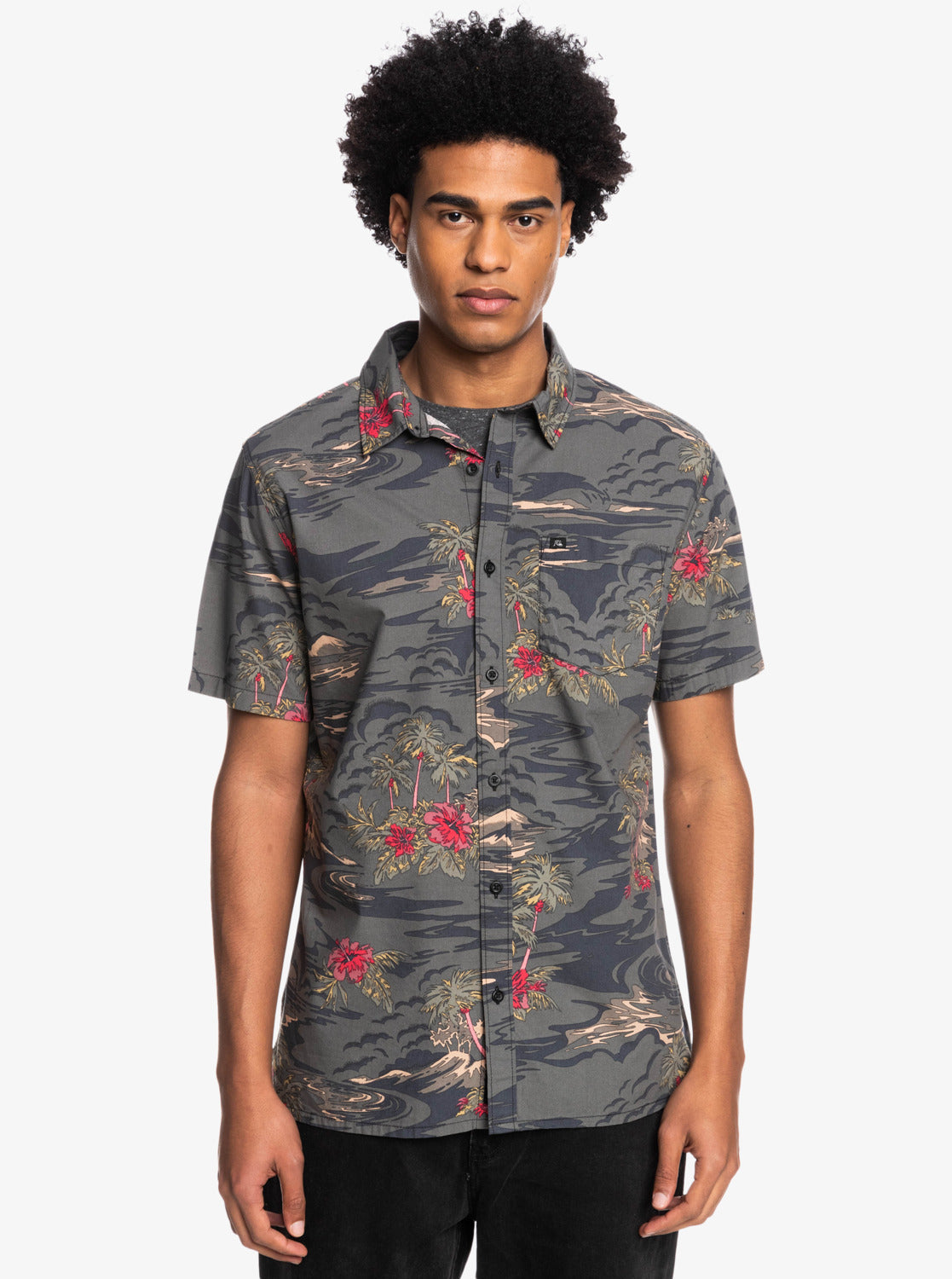 Camisa para Hombre QUIKSILVER SHIRT SS CLOUDNINE KVJ7