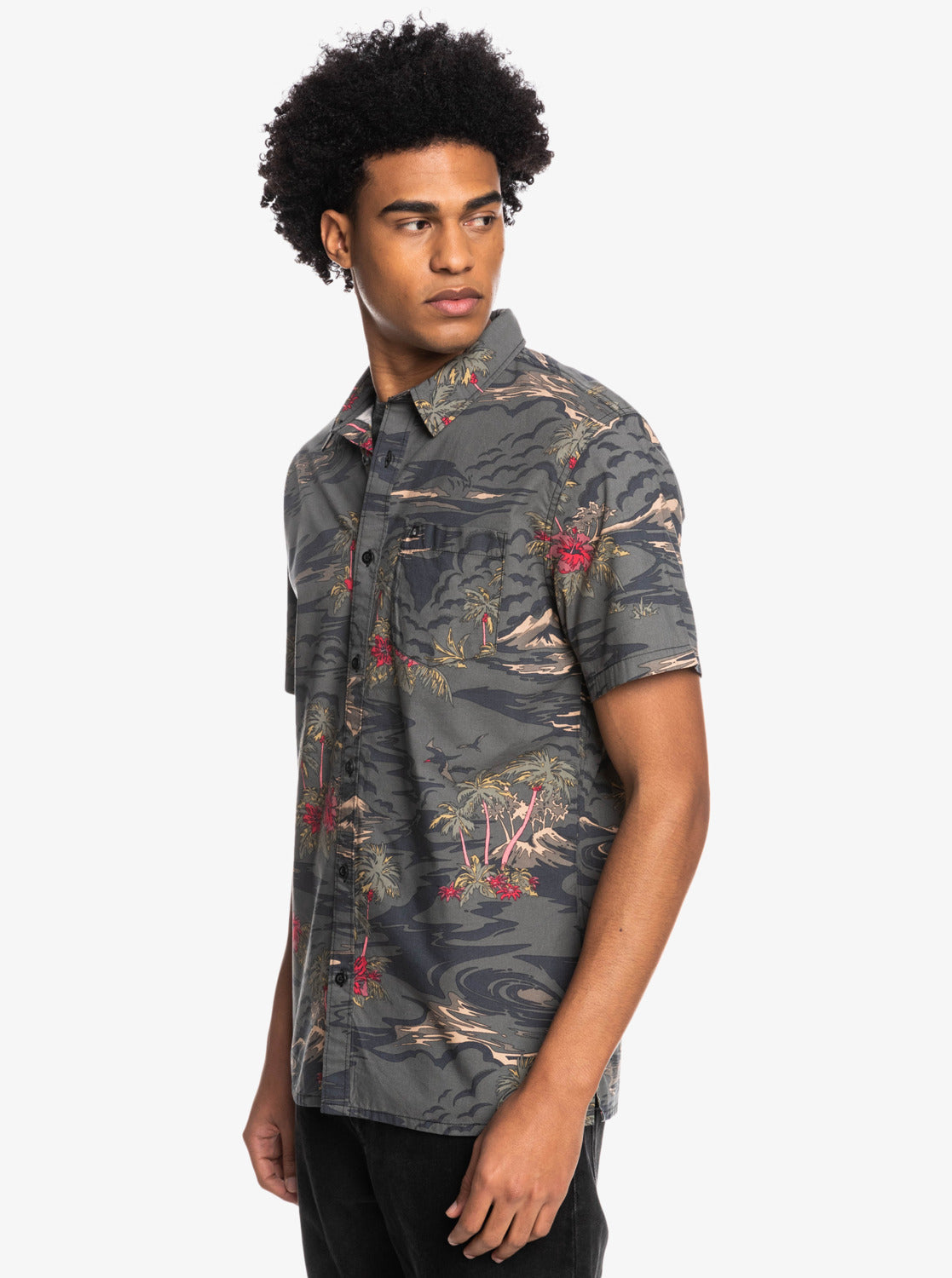 Camisa para Hombre QUIKSILVER SHIRT SS CLOUDNINE KVJ7