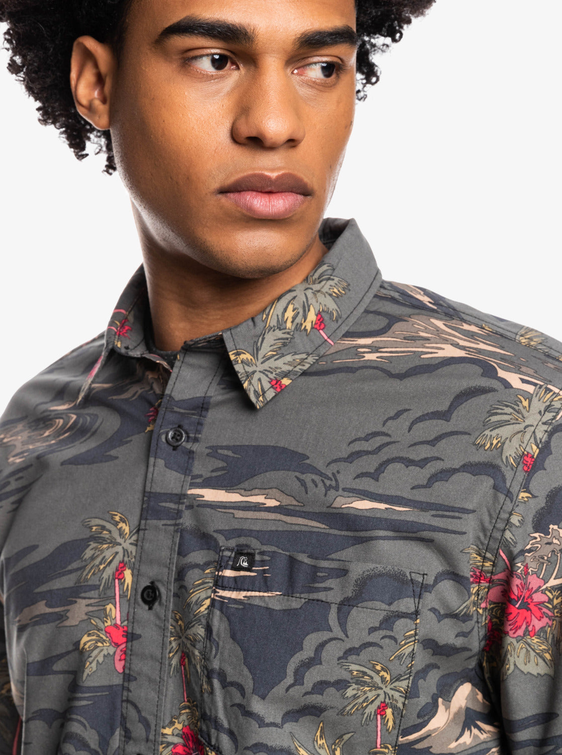 Camisa para Hombre QUIKSILVER SHIRT SS CLOUDNINE KVJ7