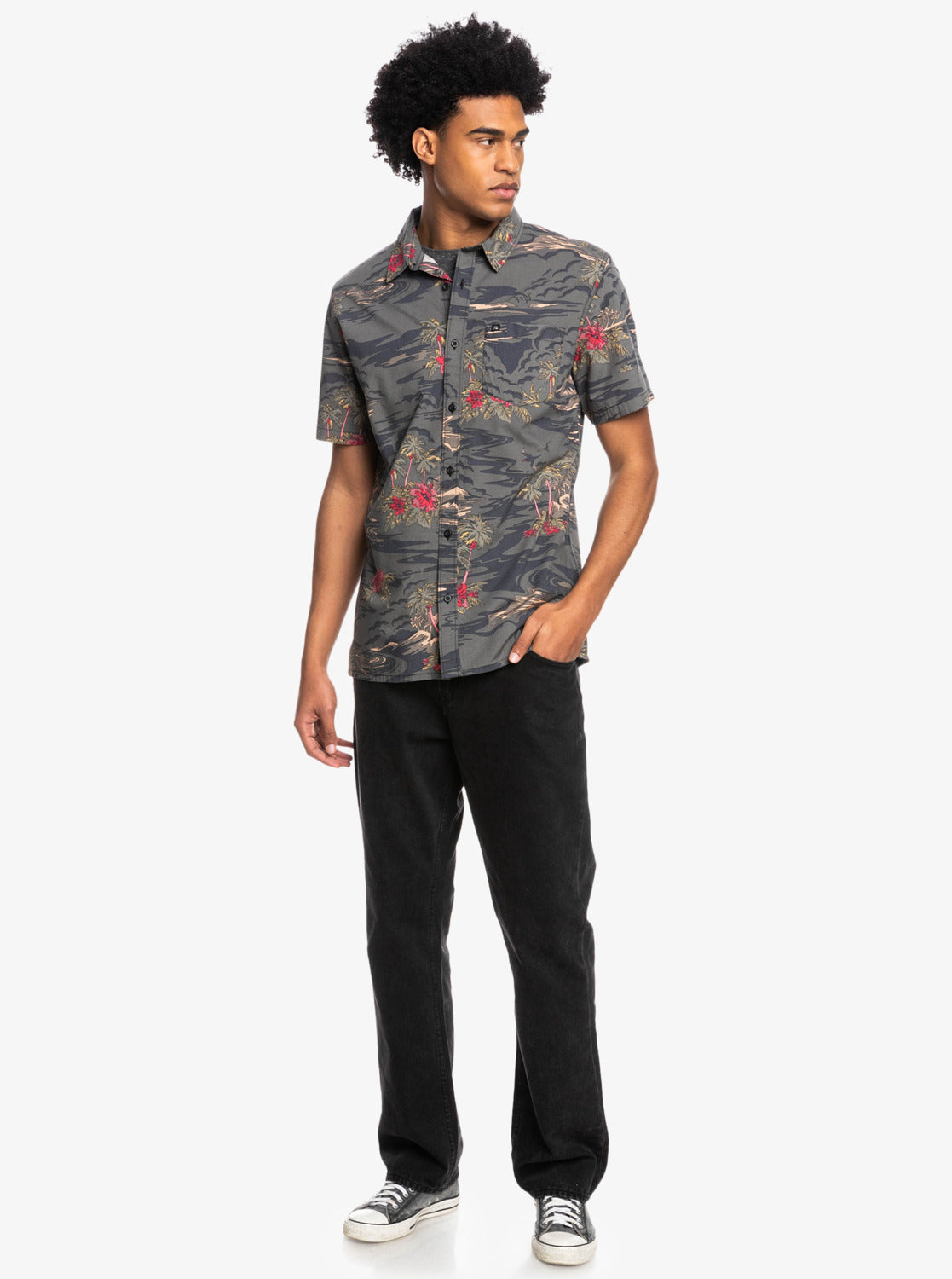 Camisa para Hombre QUIKSILVER SHIRT SS CLOUDNINE KVJ7