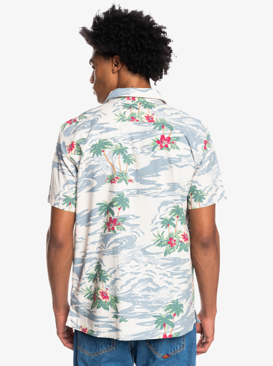 Camisa para Hombre QUIKSILVER SHIRT SS CLOUDNINE WDW7