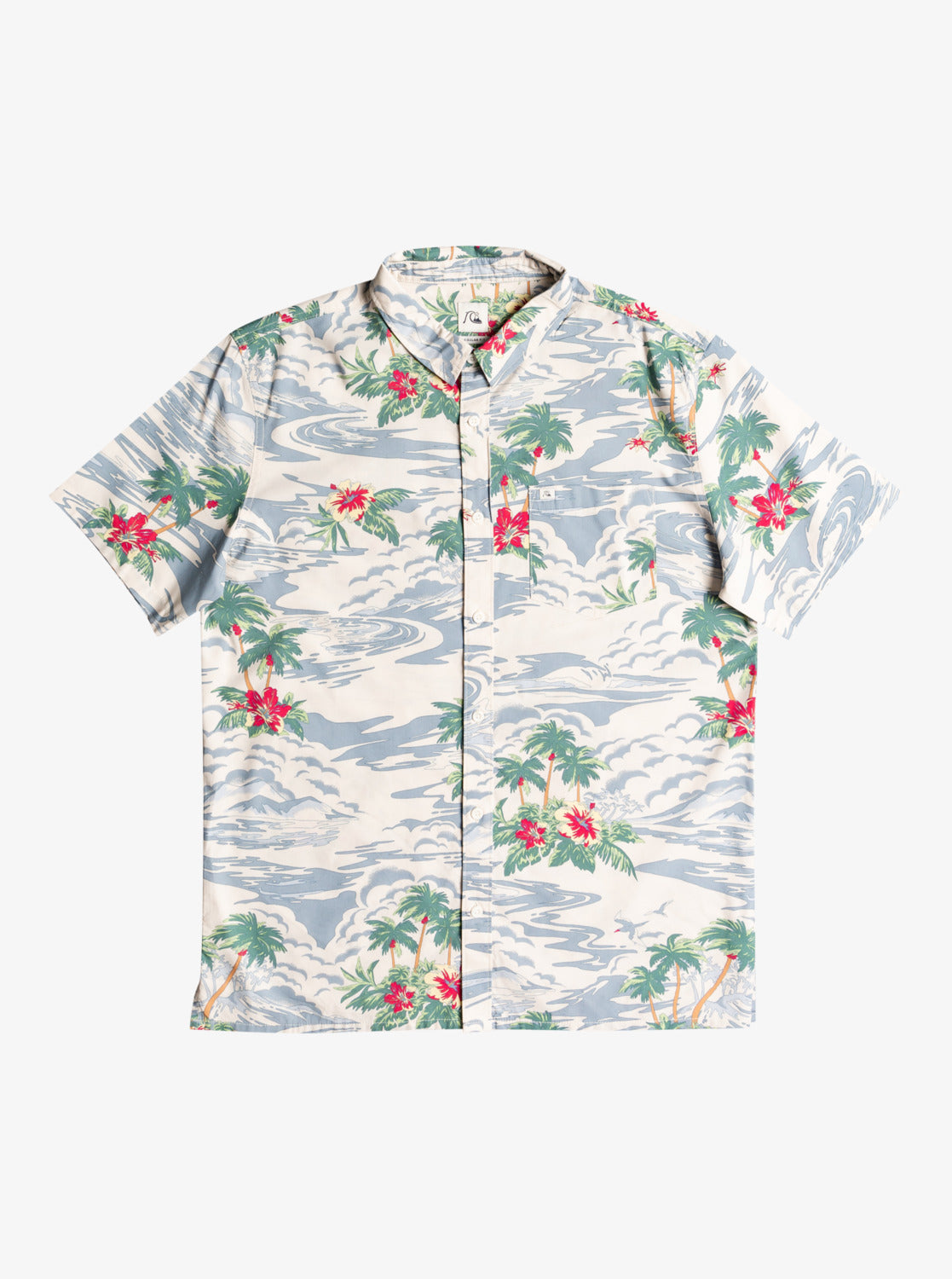 Camisa para Hombre QUIKSILVER SHIRT SS CLOUDNINE WDW7