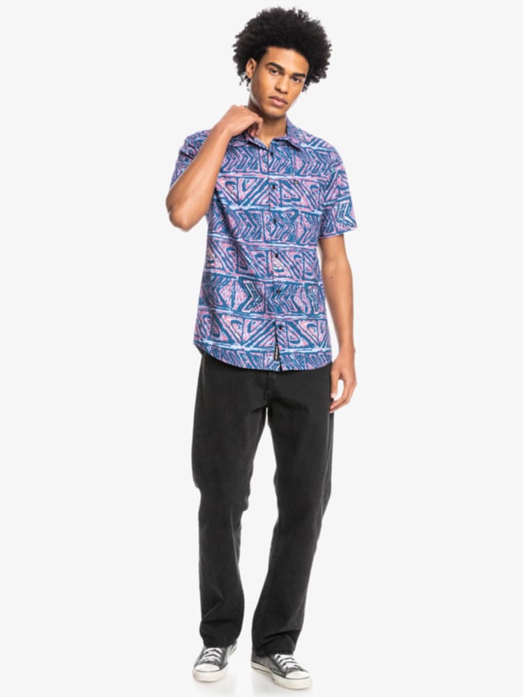 Camisa para Hombre QUIKSILVER SHIRT SS HERITAGEO PLP8