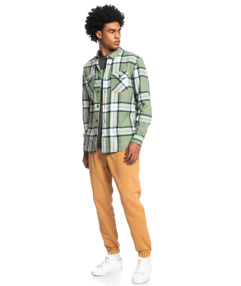Camisa para Hombre QUIKSILVER SHIRT LS LINDEN STRETCH GKT1