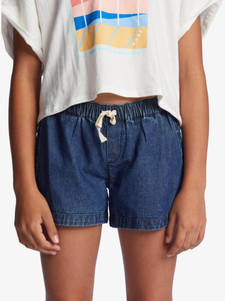 Short para Niña ROXY DENIM UNA MATTINA LD BYK0 8 años a más