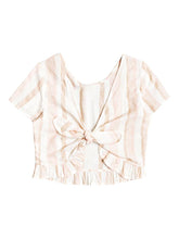 Cargar imagen en el visor de la galería, Top para Mujer ROXY TOP SS GHOST AWAY - OPEN TIE-BACK TFM3
