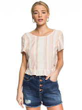 Cargar imagen en el visor de la galería, Top para Mujer ROXY TOP SS GHOST AWAY - OPEN TIE-BACK TFM3
