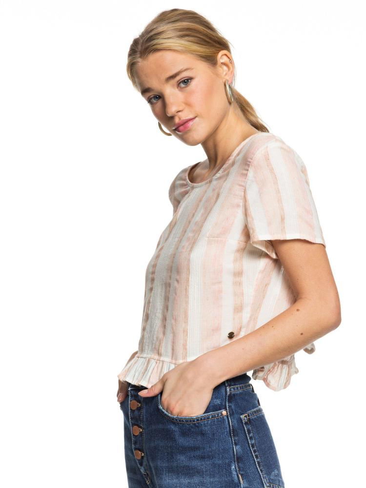 Top para Mujer ROXY TOP SS GHOST AWAY - OPEN TIE-BACK TFM3