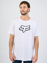 Cargar imagen en el visor de la galería, Polo para Hombre FOX CLASSIC LEGACY FOX HEAD WHT
