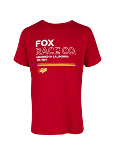 Polo para Hombre FOX CLASSIC ANALOG SS CHILI