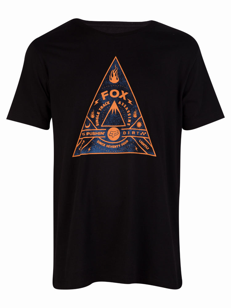 Polo para Hombre FOX CLASSIC SINGLE TRACK SS BLK
