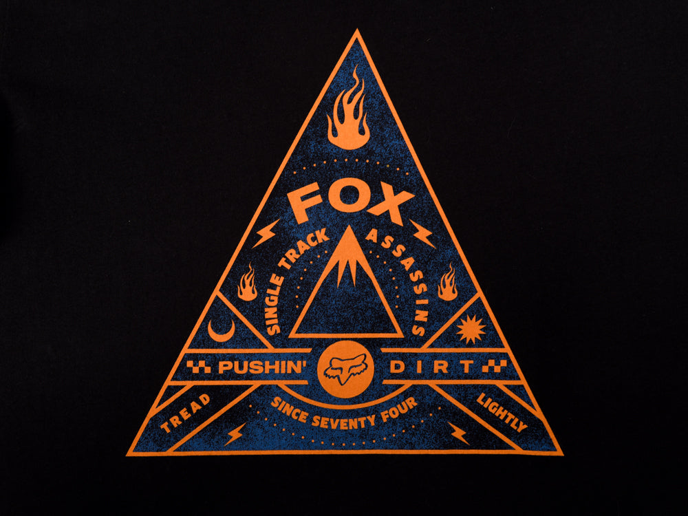 Polo para Hombre FOX CLASSIC SINGLE TRACK SS BLK