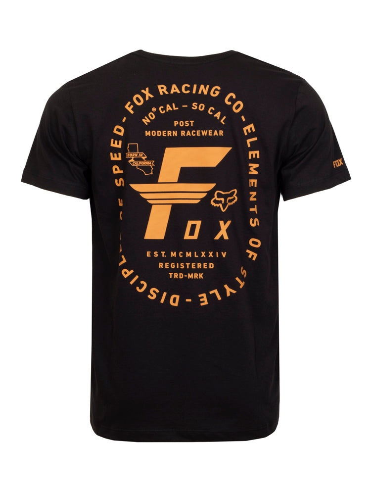 Polo para Hombre FOX CLASSIC BIG F SS BLK