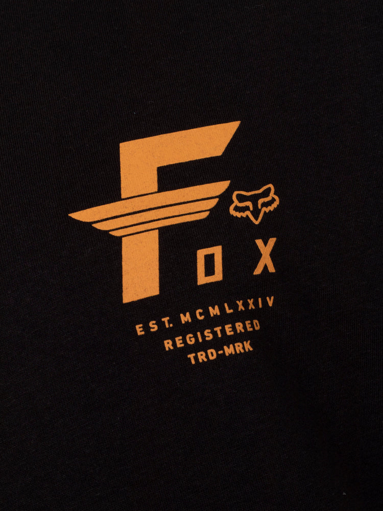 Polo para Hombre FOX CLASSIC BIG F SS BLK