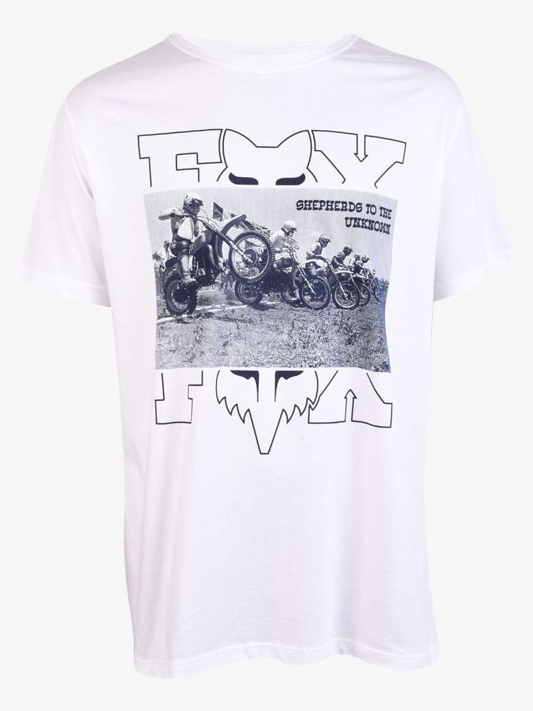 Polo para Hombre FOX CLASSIC HEAD SPLITTER SS OPTWHT