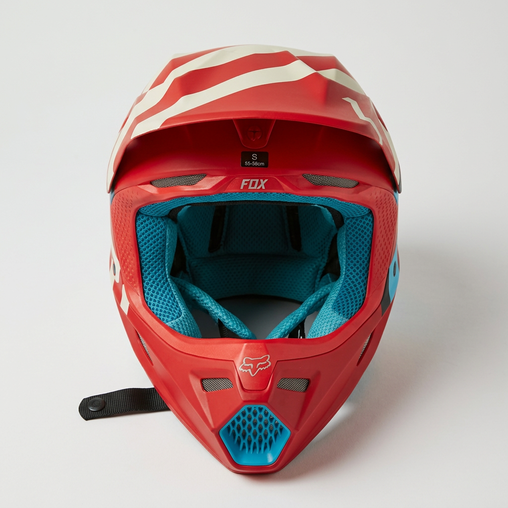 Casco para Hombre FOX V3 CREO Rojo