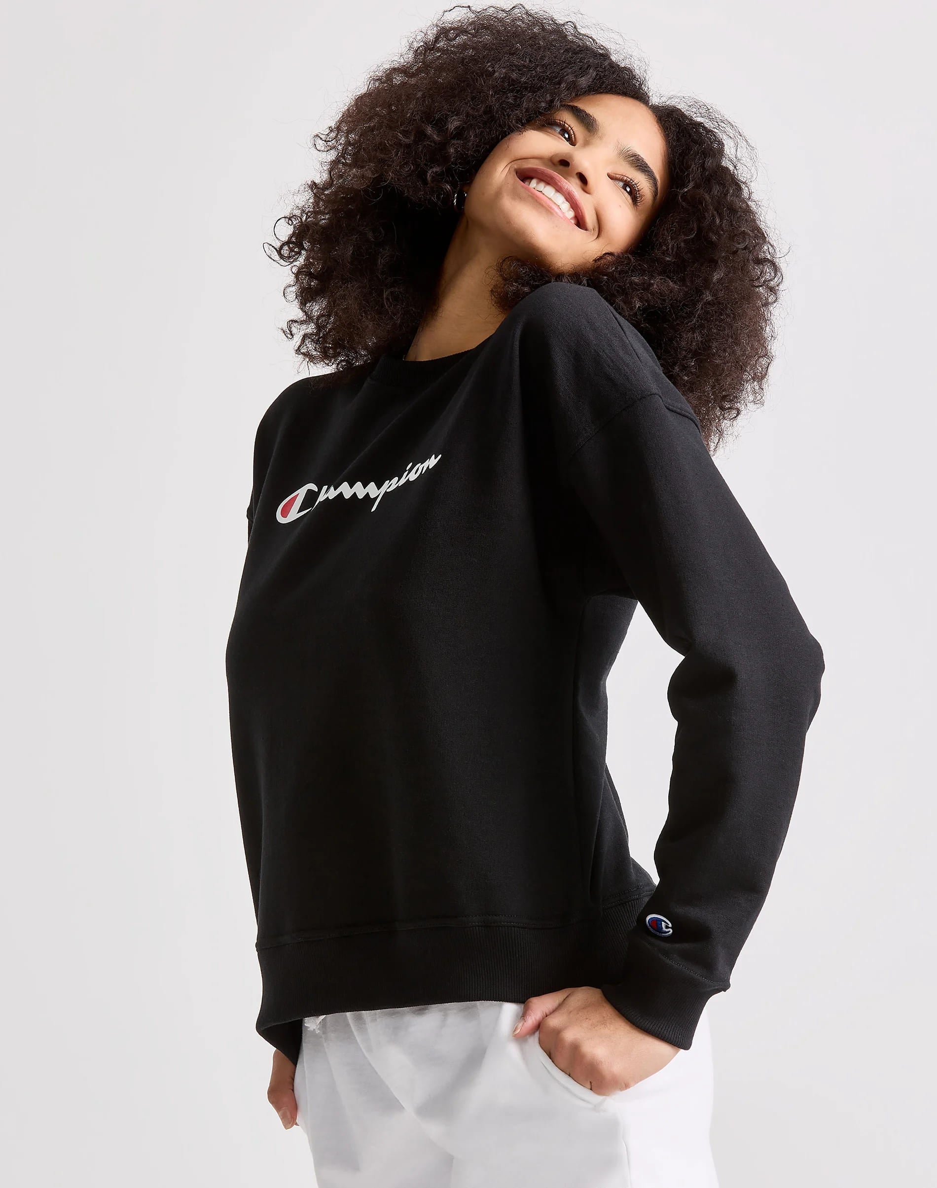 Polera para Mujer CHAMPION GF535Y08113 POWERBLEND RELAXED CREW 001