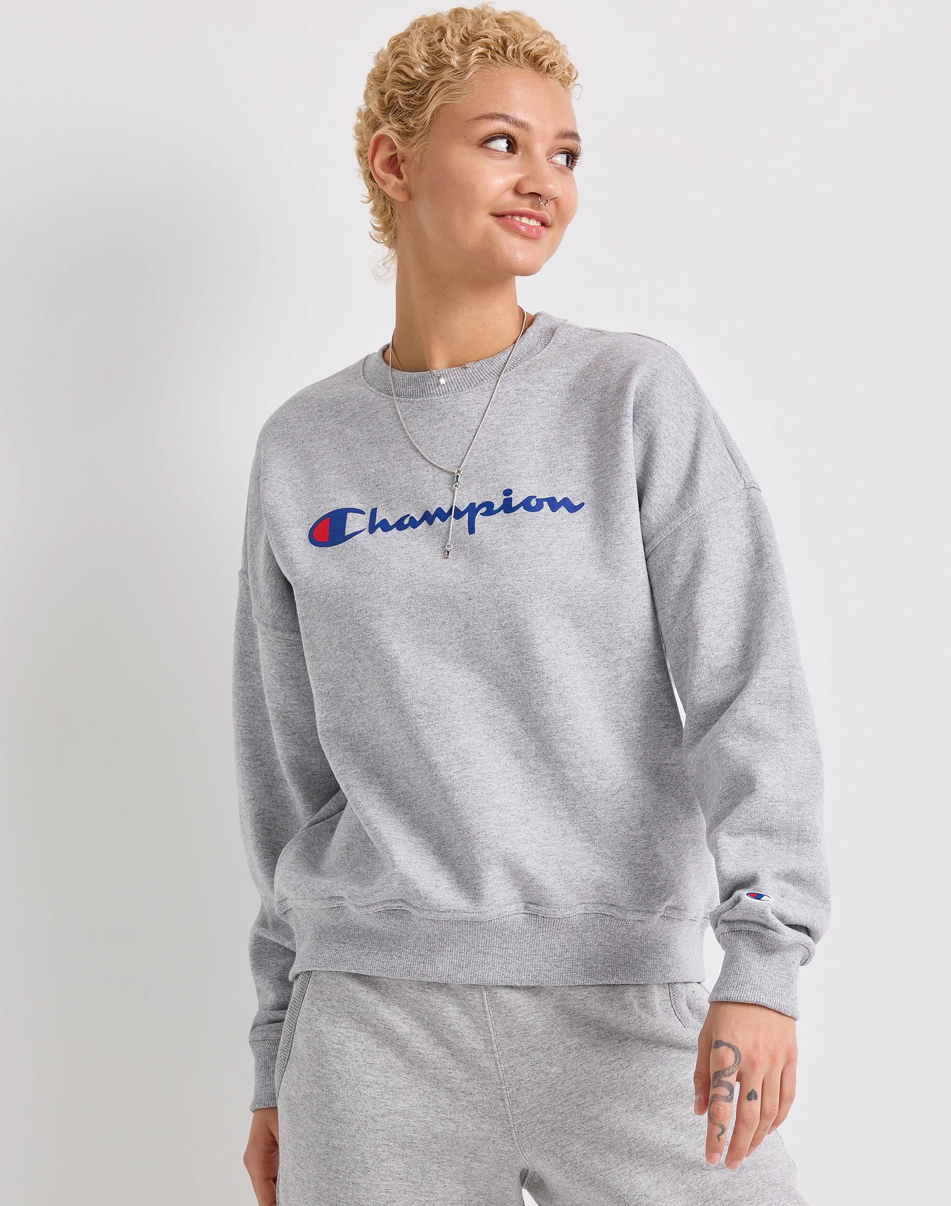 Polera para Mujer CHAMPION GF535Y08113 POWERBLEND RELAXED CREW 023