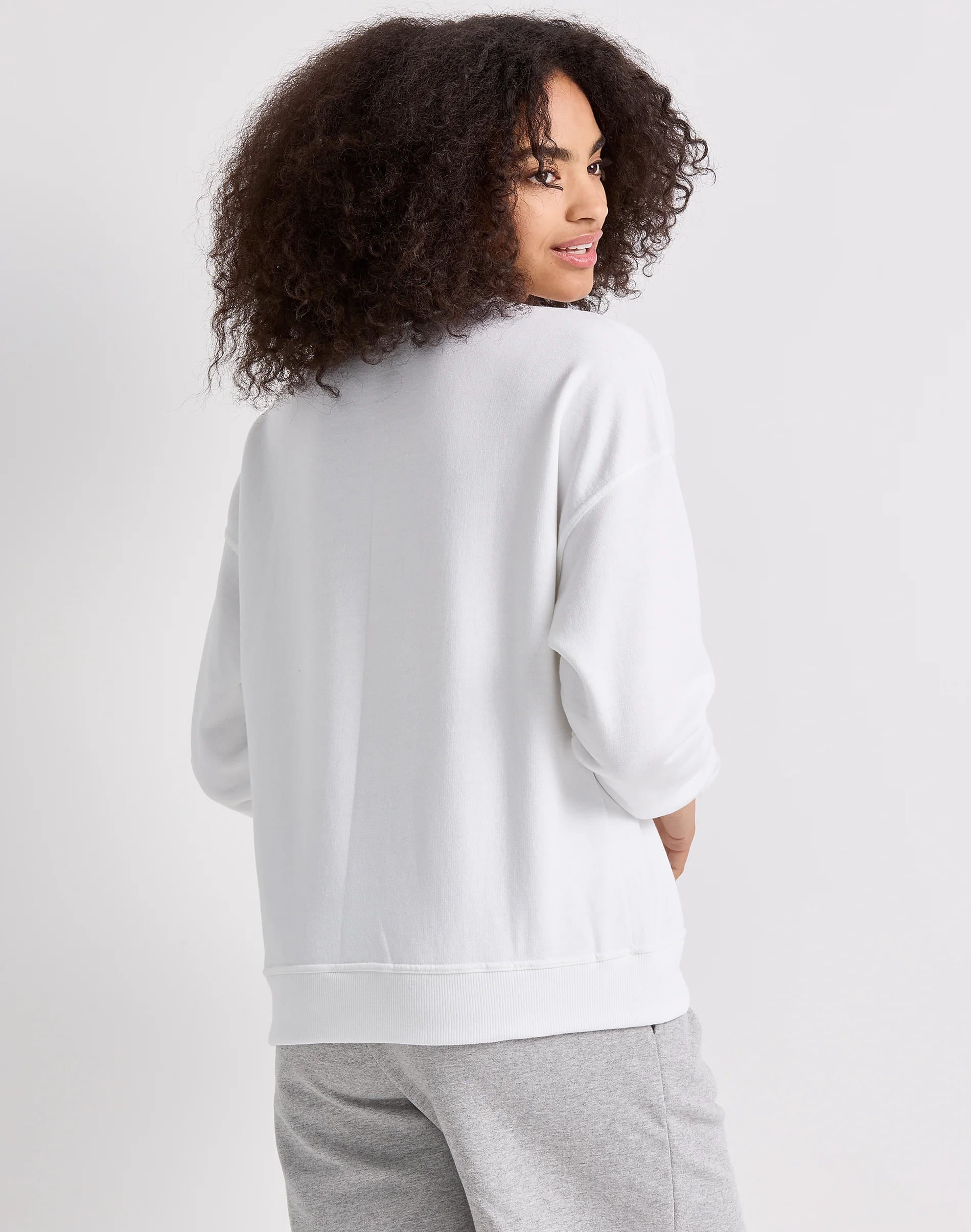 Polera para Mujer CHAMPION GF535Y08113 POWERBLEND RELAXED CREW 100