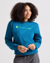 Cargar imagen en el visor de la galería, Polera para Mujer CHAMPION GF535Y08113 POWERBLEND RELAXED CREW M+S
