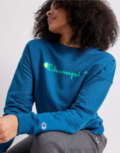 Cargar imagen en el visor de la galería, Polera para Mujer CHAMPION GF535Y08113 POWERBLEND RELAXED CREW M+S
