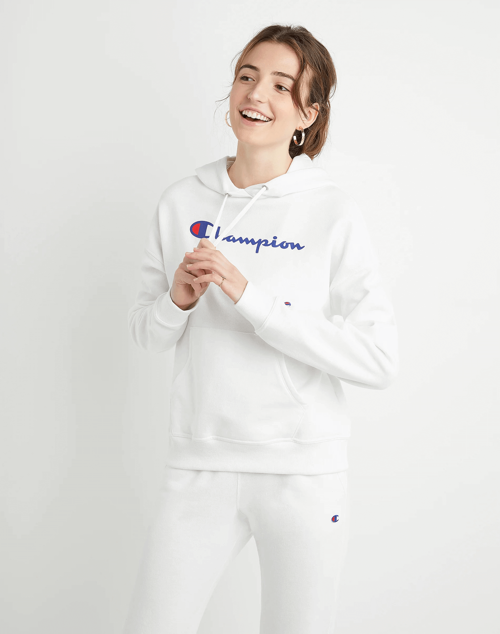 Polera para Mujer CHAMPION GF536Y08113 POWERBLEND RELAXED HOODIE 100