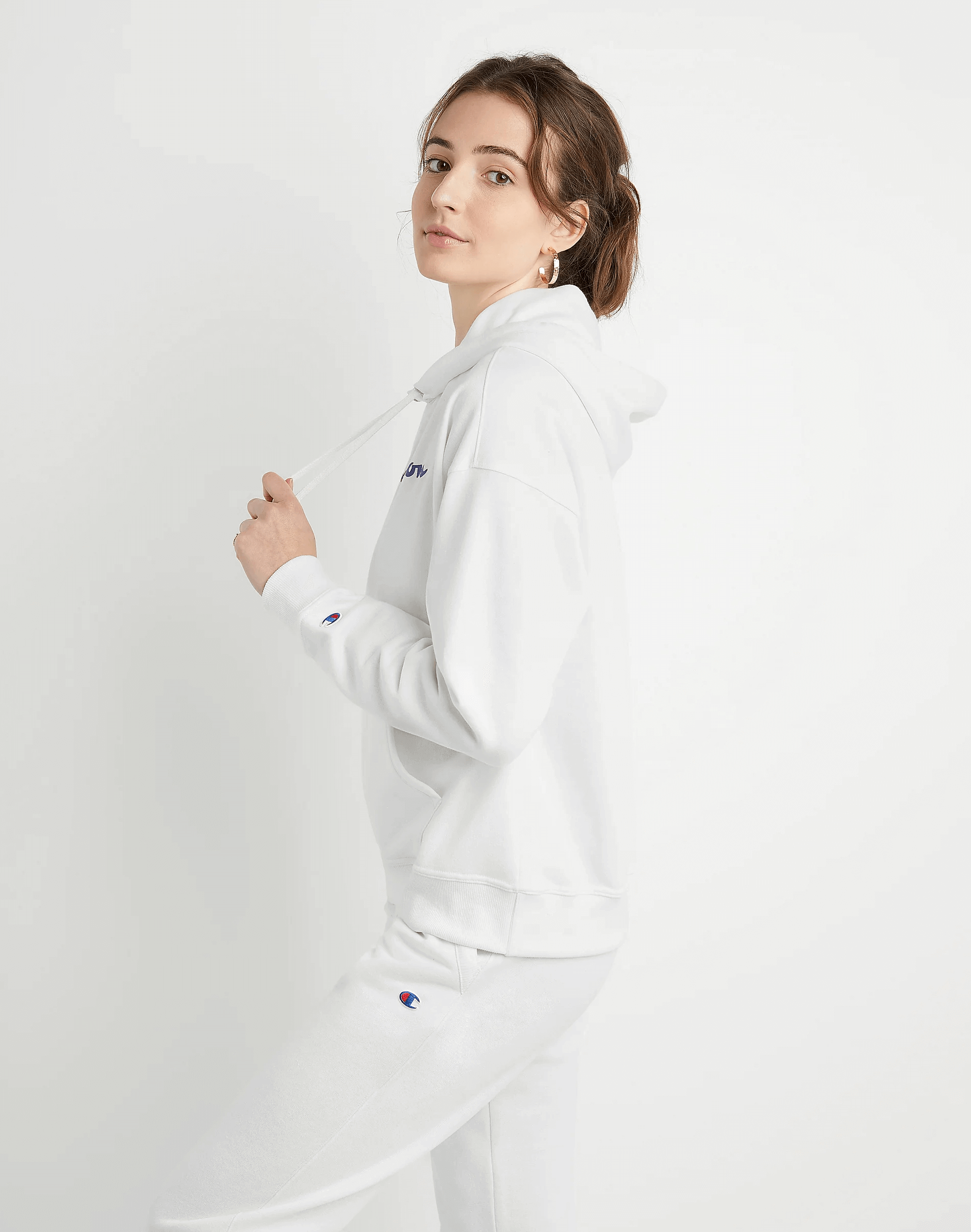 Polera para Mujer CHAMPION GF536Y08113 POWERBLEND RELAXED HOODIE 100