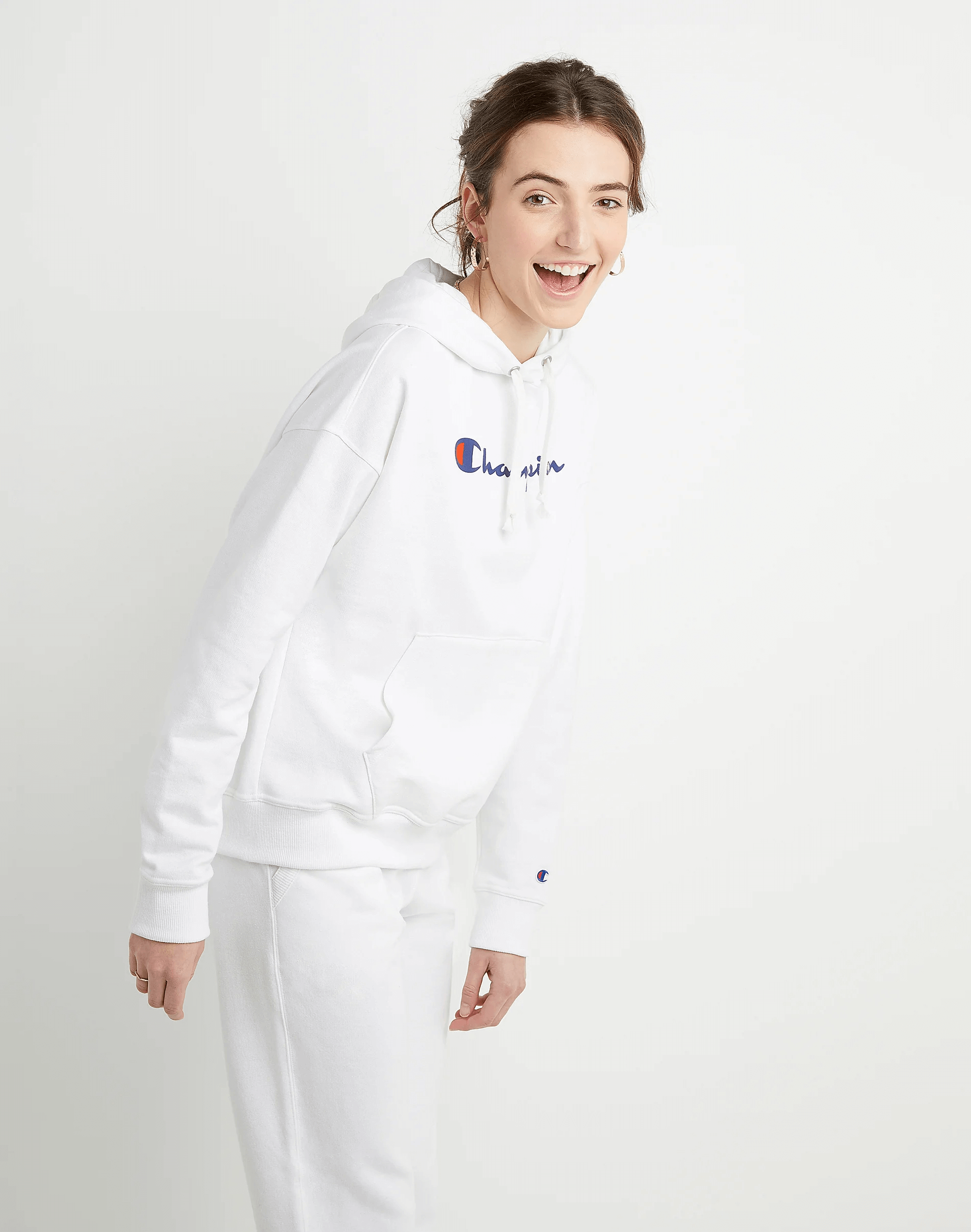 Polera para Mujer CHAMPION GF536Y08113 POWERBLEND RELAXED HOODIE 100