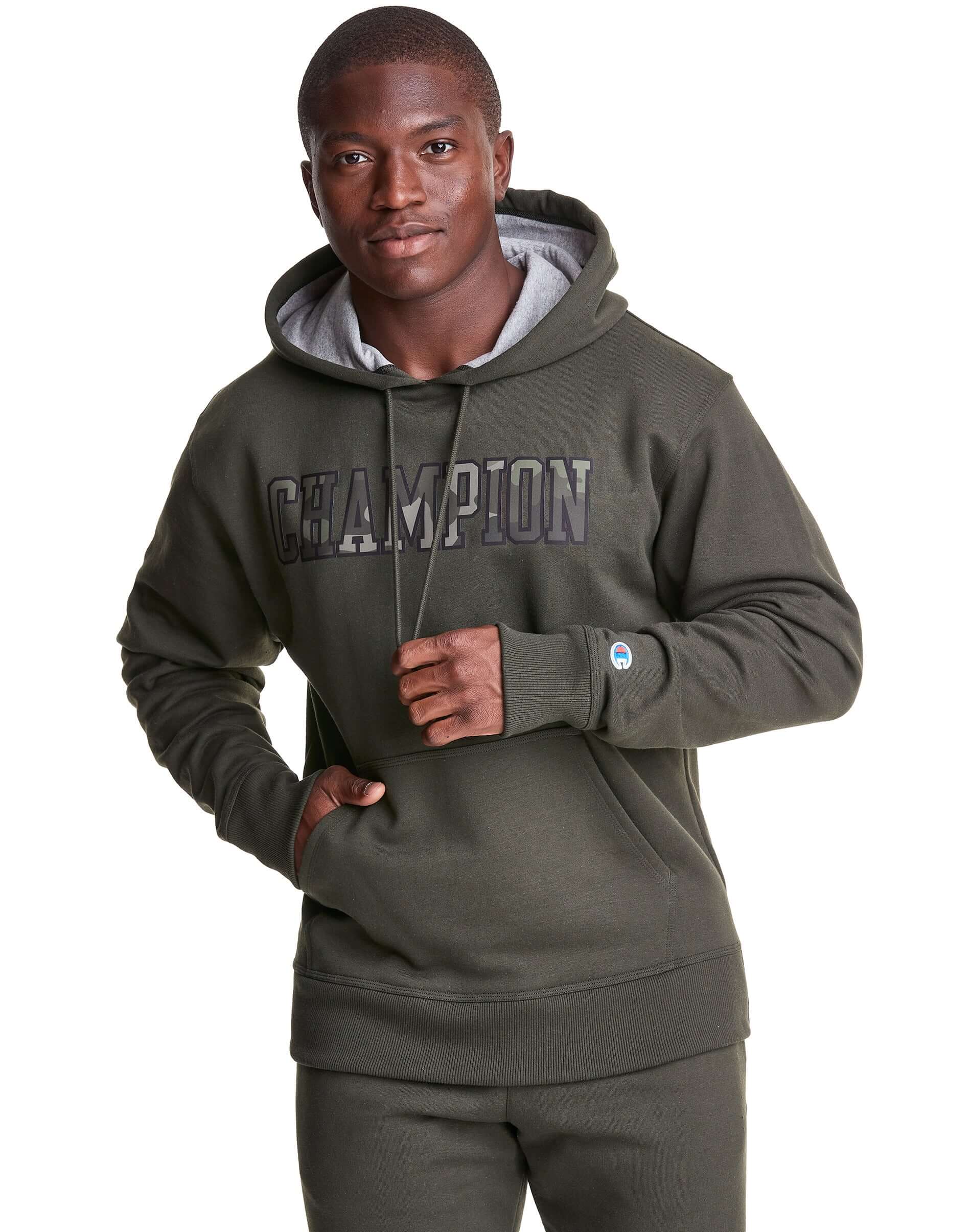 Polera para Hombre CHAMPION GF89H586619 POWERBLEND APPLIQUE HOODIE XEI