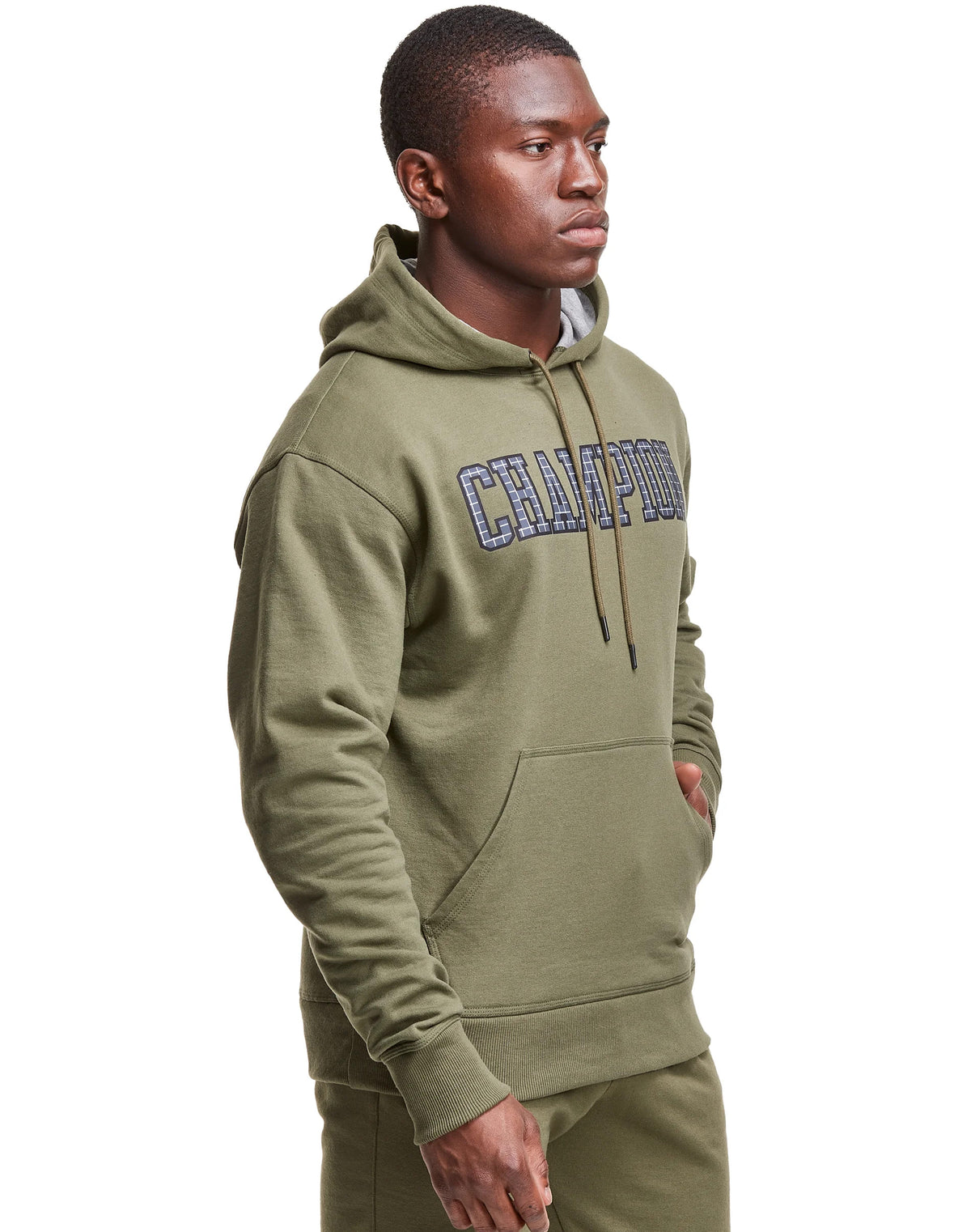 Polera para Hombre CHAMPION GF89H586620 POWERBLEND APPLIQUE HOODIE 9AX