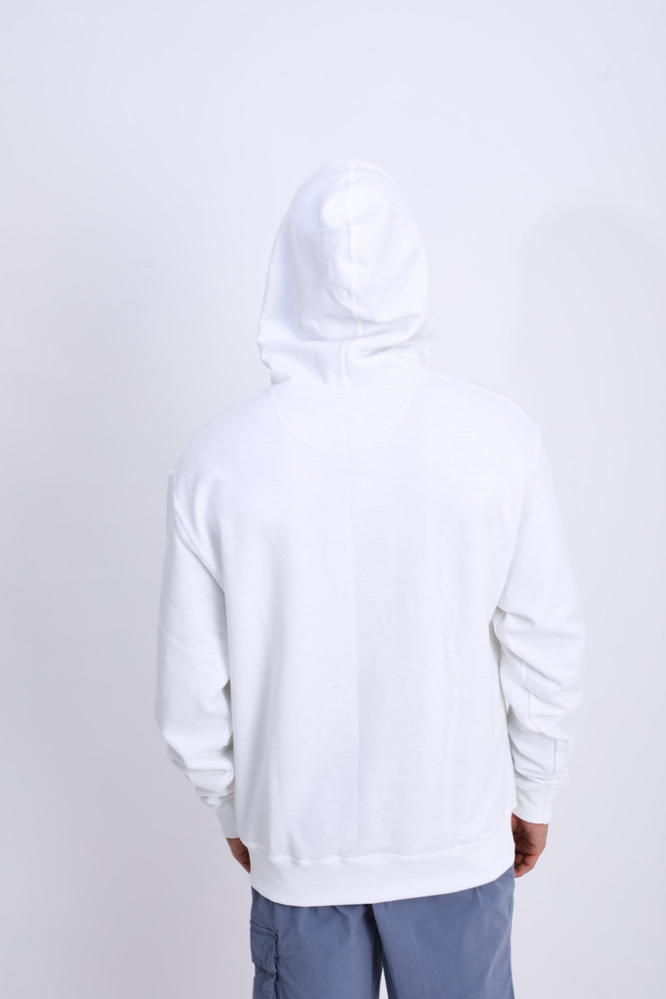 Polera para Hombre CHAMPION GF89H586CNA POWERBLEND GRAPHIC HOODIE WHC