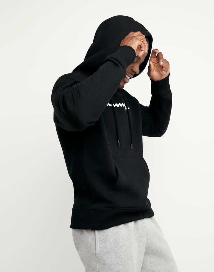 Polera para Hombre CHAMPION GF89HY06794 POWERBLEND GRAPHIC HOODIE BKC